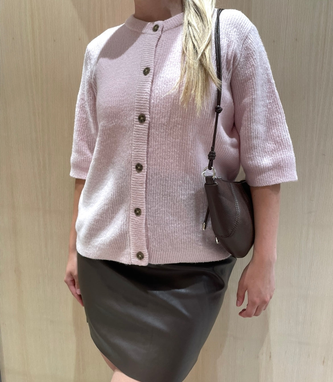 VIVIOLI Knitted Cardigan - Cherry Blossom